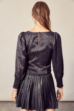 Load image into Gallery viewer, Animal Print Shirring Top

