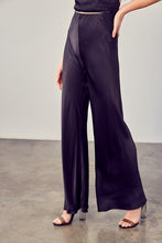 Load image into Gallery viewer, Satin Flared Pants
